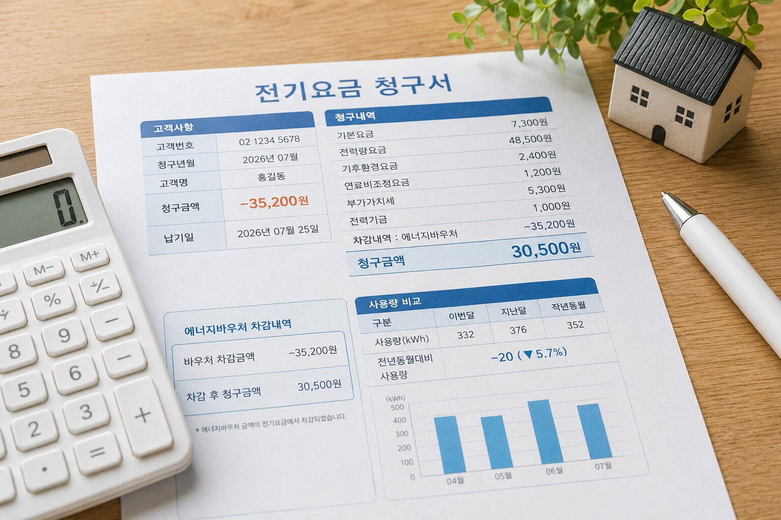 2026 에너지바우처 전기요금 차감 신청 안내 이미지